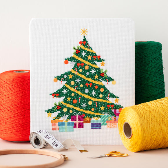 Cross Stitch Kit - Christmas Tree by Meloca Designs