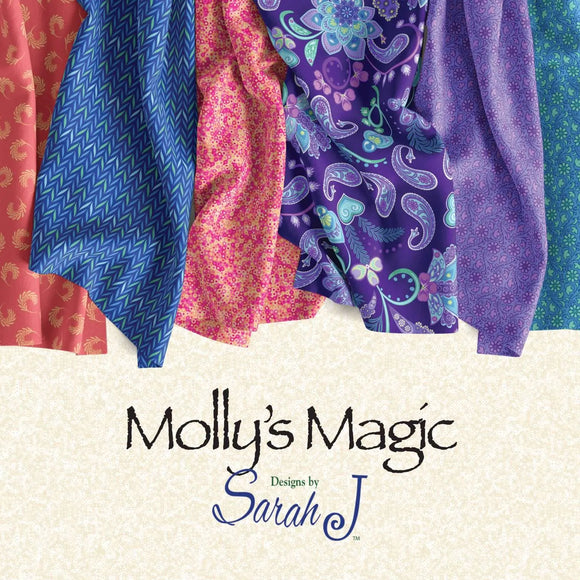 Charm Pack: Molly's Magic by Sarah J for Andover Fabrics