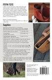 Bag Making (Pepin Tote) 1 Day Workshop