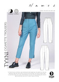 Named Clothing, Tyyni Cigarette Trousers Pattern