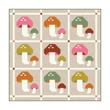 Pen & Paper Forest Fungi Quilt Pattern