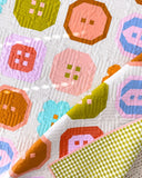 Pen & Paper Buttoned Up Quilt Pattern