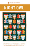 Pen & Paper Night Owl Quilt Pattern