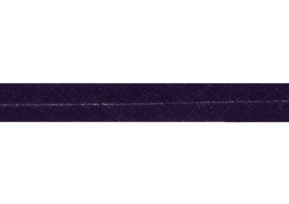 Bias Binding 25mm in Aubergine (2.5m pack)