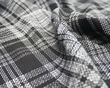 Tartan Lightweight Suiting Black/White