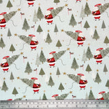 Cotton (Panama Canvas) Father Christmas (Trees)