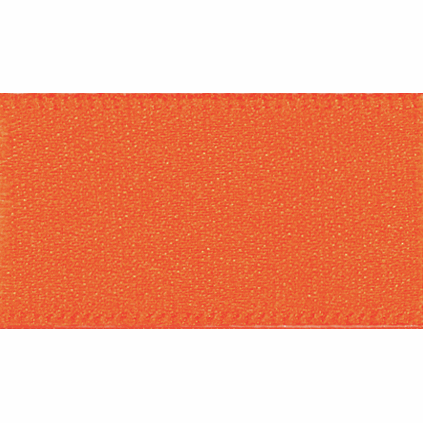 Ribbon Double Faced Satin 35mm Col 42 Orange Delight