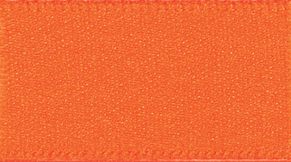 Ribbon Double Faced Satin 50mm Col 42 Orange