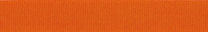 Ribbon Grosgrain 16mm Plain Col 9139 Tango Orange