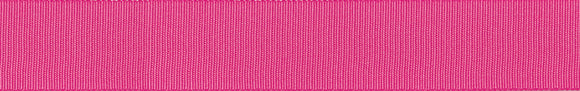 Ribbon Grosgrain 16mm Plain Col 9280 Shocking Pink