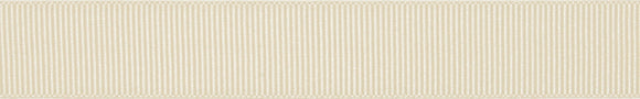 Ribbon Grosgrain 16mm Plain Col 9607 Ivory