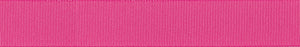 Ribbon Grosgrain 25mm Plain Col 9280 Shocking Pink