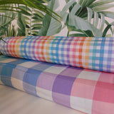 Viscose Rainbow Gingham by Crafty Pie