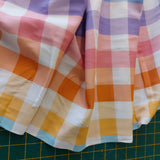 Viscose Rainbow Gingham by Crafty Pie