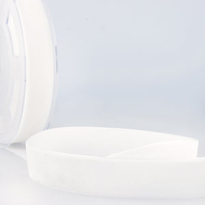 Ribbon Velvet 16mm Col 0001 White