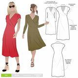 Style ARC Suzie Jersey Knit Dress Pattern