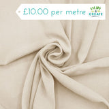 Linen Viscose (Stone Washed) in Plain Linen