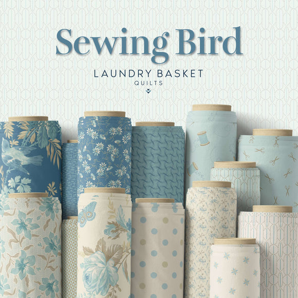 Charm Pack: Sewing Bird by Andover Fabrics