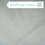 Organza in Plain Cream