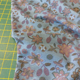 Sweatshirting Dusky Floral on AirForce Blue