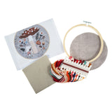 Embroidery Kit with Hoop - Toadstool
