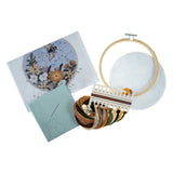 Embroidery Kit with Hoop - Bee