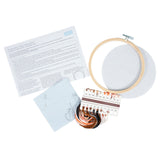 Embroidery Kit with Hoop - Cats