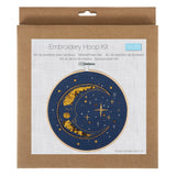 Embroidery Kit with Hoop - Moon