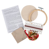 Embroidery Kit with Hoop - Autumm Toadstool