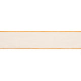 Ribbon 25mm Wire Edged Organza in Gold