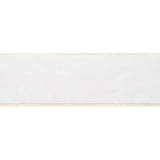 Ribbon 63mm Wire Edged Organza in Silver (25m full reel)