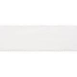 Ribbon 63mm Wire Edged Organza in White (25m full reel)