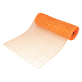 Mesh Fabric Rolls in Orange/Gold (9m x 25.5cm)