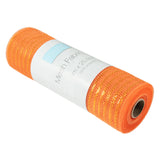 Mesh Fabric Rolls in Orange/Gold (9m x 25.5cm)