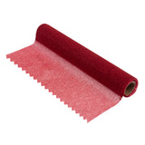 Glitter Fabric Roll in Red with Stretch (2m x 28cm)