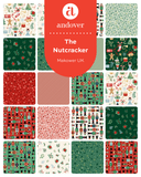 Makower Christmas Nutcracker Foliage Green