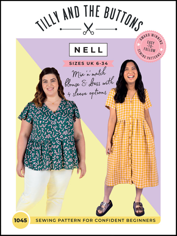 Tilly & The Buttons Nell Top & Dress Pattern
