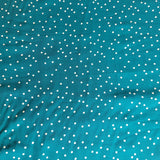 Viscose Dotty about Teal