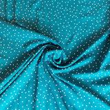 Viscose Dotty about Teal