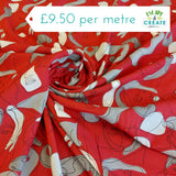 Viscose Faces Red