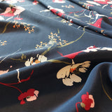 Viscose Summer Navy Floral