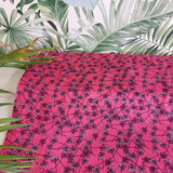 Viscose Stems on Raspberry Pink