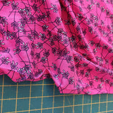 Viscose Stems on Raspberry Pink