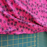 Viscose Stems on Raspberry Pink