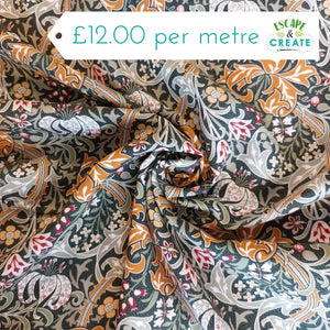 Viscose William Morris Golden Lily