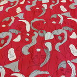 Viscose Faces Red