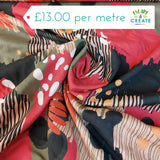 Viscose Violet Streak In Bloom by Cloud9