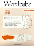 Wardrobe by Me, Pika Vest Pattern