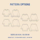 Wardrobe by Me, Silke Blouse Pattern