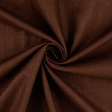Linen in Plain Chestnut (Washed)